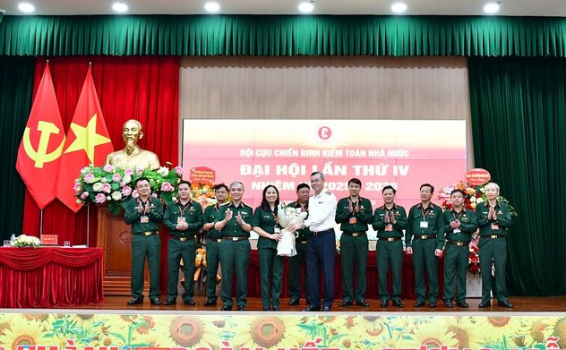 Chuẩn y các chức danh Hội Cựu chiến binh Kiểm toán nhà nước khóa IV