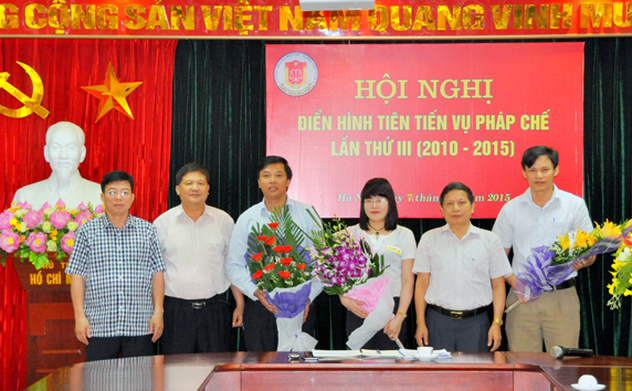 Xuất sắc trong vai trò tham mưu xây dựng pháp luật