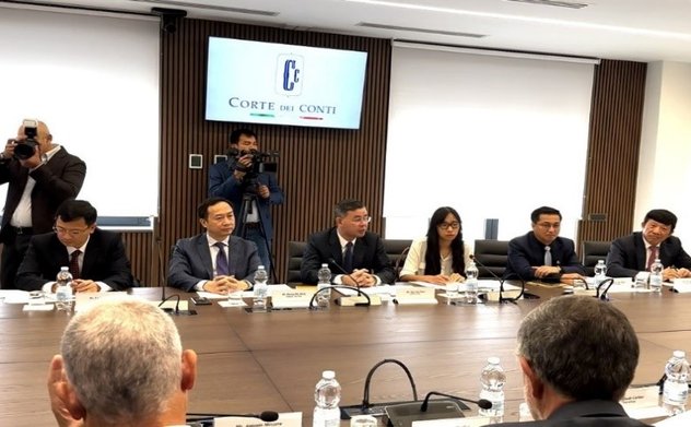 Auditor General Ngo Van Tuan held working session with the President of the Italian Corte dei Conti