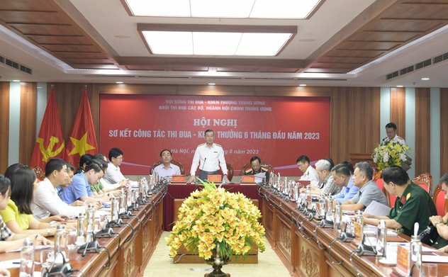 Khối Thi đua các Bộ, ngành Nội chính Trung ương đẩy mạnh công tác thi đua, khen thưởng