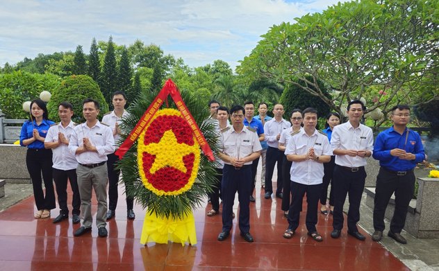 Kiểm toán nhà nước khu vực VII tri ân các anh hùng liệt sỹ