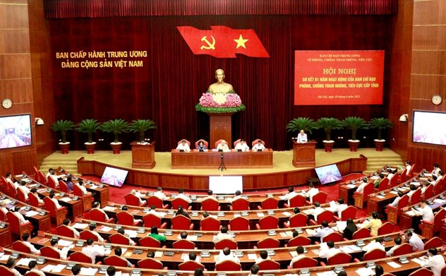 Hội nghị sơ kết 01 năm hoạt động của Ban Chỉ đạo phòng, chống tham nhũng, tiêu cực cấp tỉnh