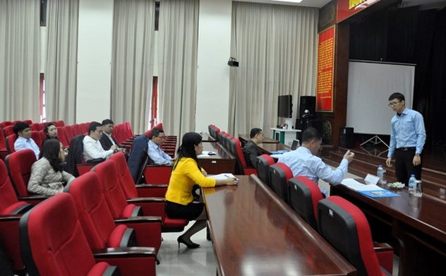 The SAV tests to select Liaison Officers for the 14th ASOSAI Assembly