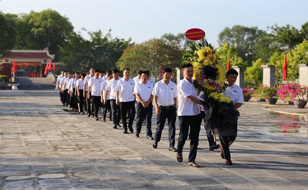 Kiểm toán nhà nước khu vực XI tri ân các anh hùng, liệt sỹ