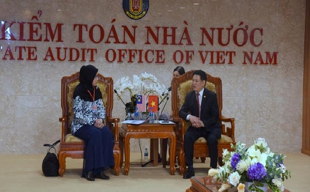 Official meeting between Auditors General of Vietnam and Malaysia