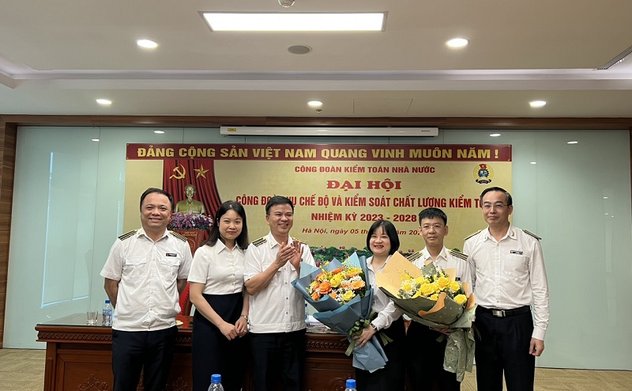 Đại hội công đoàn Vụ Chế độ & Kiểm soát chất lượng kiểm toán nhiệm kỳ 2023 - 2028