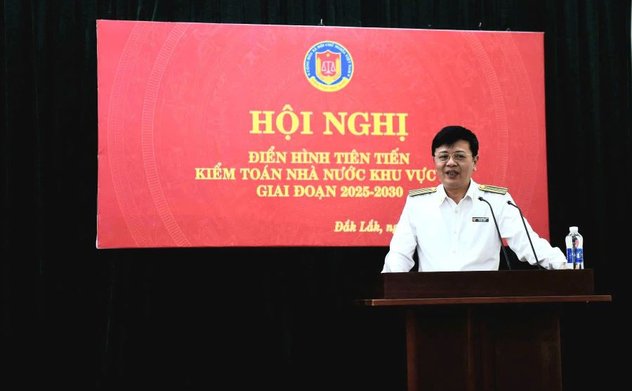 Kiểm toán nhà nước khu vực XII tổ chức Hội nghị điển hình tiên tiến giai đoạn 2025-2030