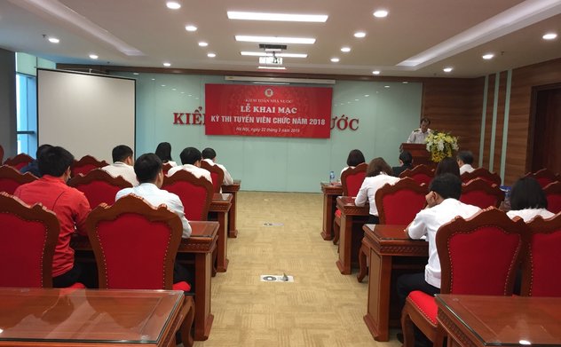 Kiểm toán nhà nước tổ chức thi tuyển viên chức năm 2018 tại Hà Nội