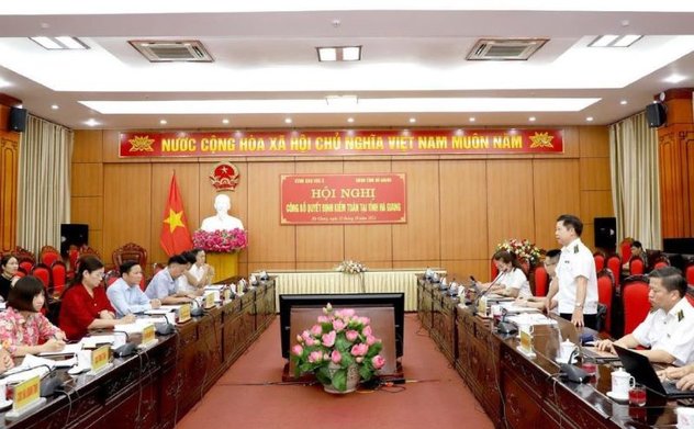 Công bố Quyết định kiểm toán tại tỉnh Hà Giang