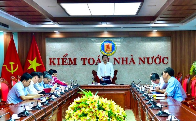 Kiểm toán nhà nước họp rà soát, đánh giá và cơ cấu lại chức năng, nhiệm vụ các đơn vị trực thuộc