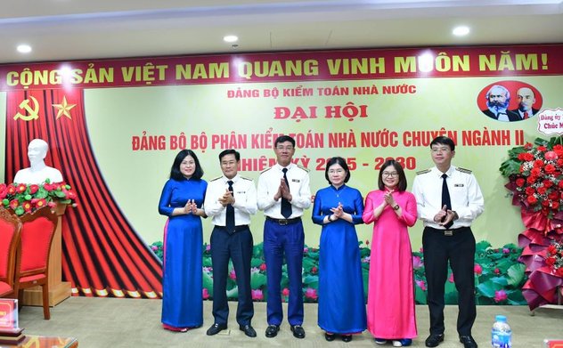 Đại hội Đảng bộ bộ phận Kiểm toán nhà nước chuyên ngành II nhiệm kỳ 2025-2030