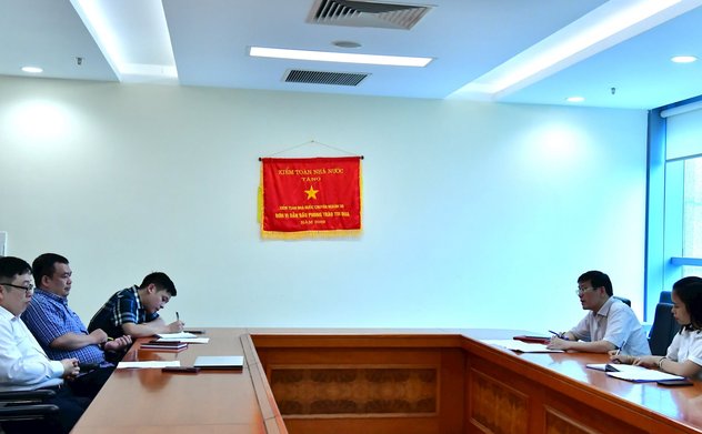 Họp Ban rà soát, sửa đổi Tài liệu chương trình bồi dưỡng kỹ năng kiểm toán công nghệ thông tin cấp độ 1