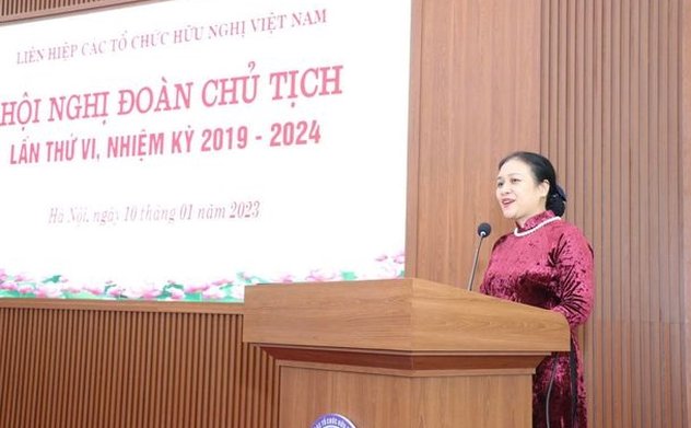 Liên hiệp các tổ chức hữu nghị Việt Nam tổ chức Hội nghị Đoàn Chủ tịch khóa VI (nhiệm kỳ 2019 – 2024)