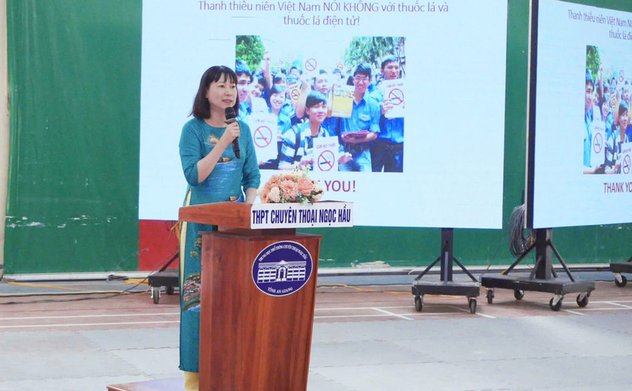 An Giang lan tỏa mô hình “trường học không khói thuốc” vì môi trường học đường xanh – sạch – khỏe