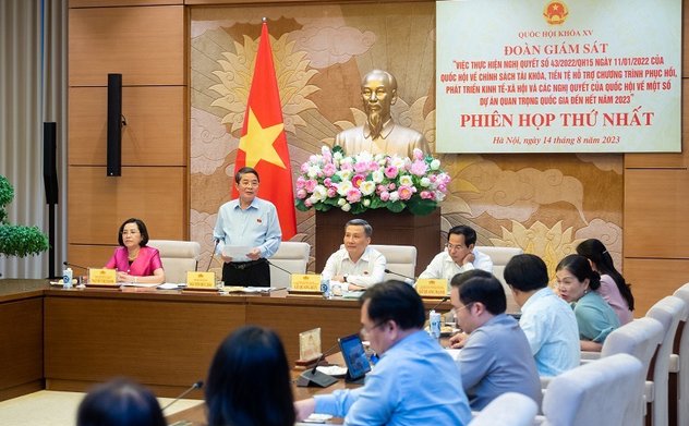 Quốc hội giám sát việc thực hiện chính sách tài khóa, tiền tệ hỗ trợ phục hồi phát triển kinh tế - xã hội, một số dự án quan trọng quốc gia