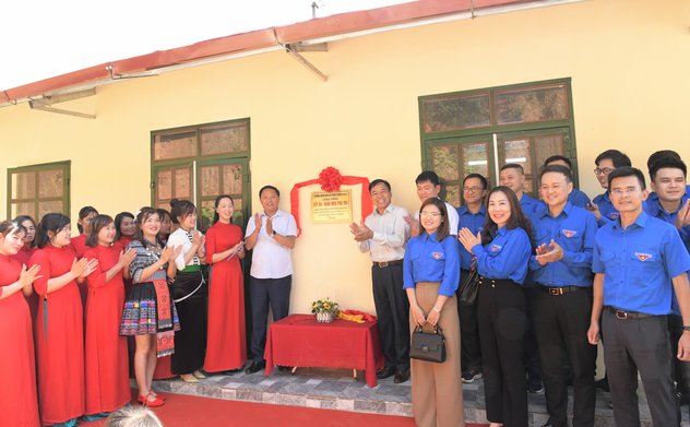 Khánh thành công trình hỗ trợ trường học vùng cao huyện Mù Cang Chải, tỉnh Yên Bái