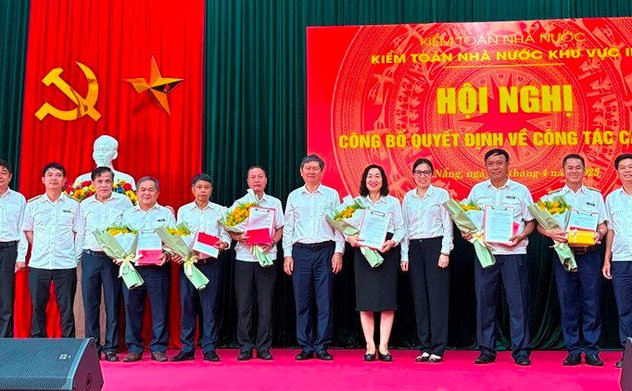 Kiểm toán nhà nước khu vực III công bố Quyết định của Tổng Kiểm toán nhà nước về công tác cán bộ
