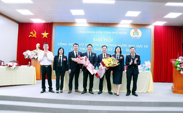 Đại hội Công đoàn Kiểm toán nhà nước khu vực VII nhiệm kỳ 2023 -2028: Quan tâm chăm lo hơn nữa lợi ích cho đoàn viên công đoàn