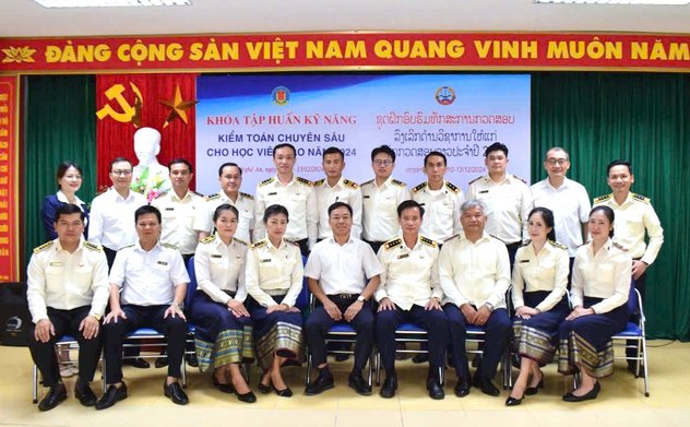 Tập huấn kỹ năng kiểm toán chuyên sâu cho 15 kiểm toán viên Lào