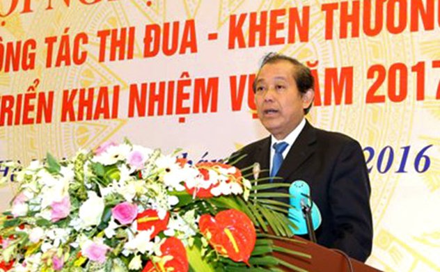 Hội nghị trực tuyến Tổng kết công tác thi đua, khen thưởng năm 2016, triển khai nhiệm vụ năm 2017