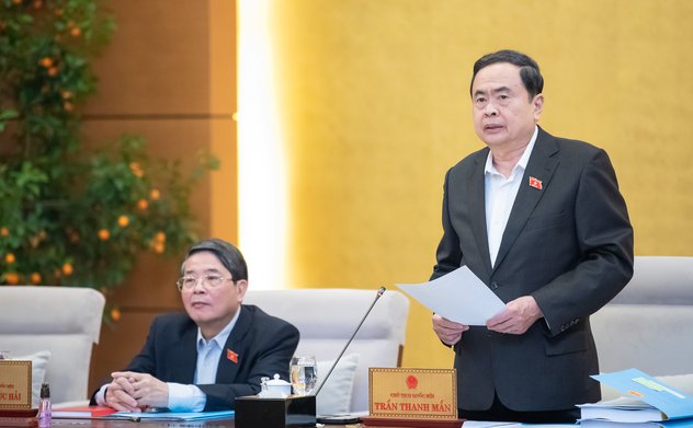 Chủ tịch Quốc hội Trần Thanh Mẫn ký ban hành các Nghị quyết của Ủy ban Thường vụ Quốc hội