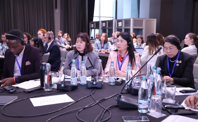 Deputy Auditor General Ha Thi My Dzung leads a delegation of the State Audit Office of Viet Nam to the IDI Global Summit