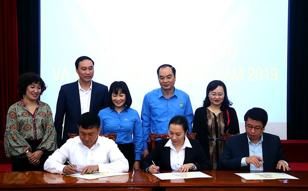 Khối thi đua Công đoàn II Công đoàn viên chức Việt Nam ký giao ước thi đua năm 2019