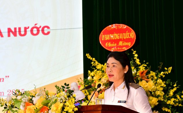 Đồng chí Hà Thị Mỹ Dung phát động phong trào thi đua yêu nước giai đoạn 2025-2030