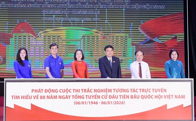 Cuộc thi “Tìm hiểu về 80 năm Ngày Tổng tuyển cử đầu tiên bầu Quốc hội Việt Nam” diễn ra sôi nổi