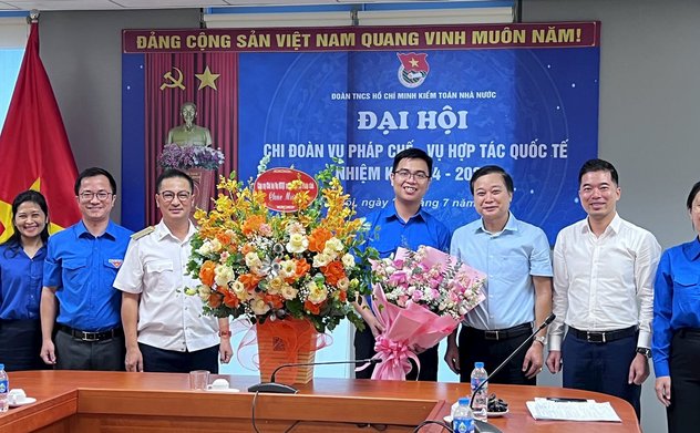 Đại hội Chi đoàn Vụ Pháp chế - Vụ Hợp tác quốc tế nhiệm kỳ 2024-2027 thành công tốt đẹp
