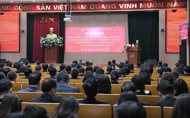 Đảng uỷ Kiểm toán nhà nước quán triệt, tuyên truyền Quy định số 69-QĐ/TW của Bộ Chính trị về kỷ luật tổ chức đảng, đảng viên vi phạm