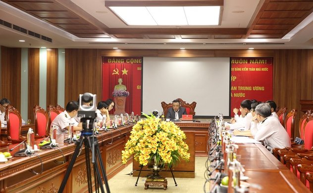 Hội nghị Ban Thường vụ Đảng ủy Kiểm toán nhà nước tháng 4/2022: Cho ý kiến về công tác nhân sự Ban chấp hành Đoàn Thanh niên Kiểm toán nhà nước nhiệm kỳ 2022-2027