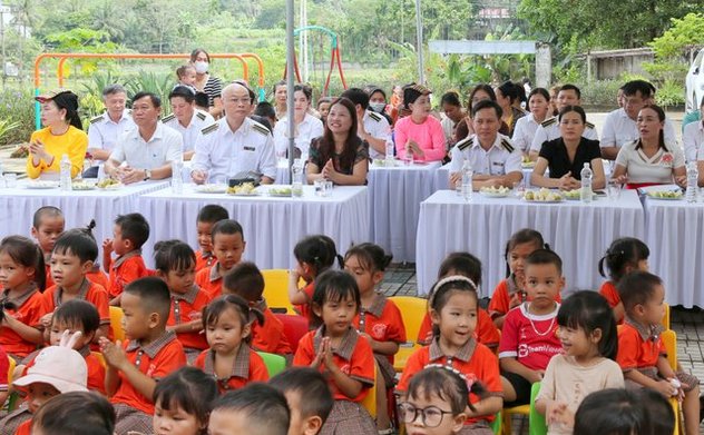 Kiểm toán nhà nước chuyên ngành Ib lan tỏa tình yêu thương đến trường học vùng sâu