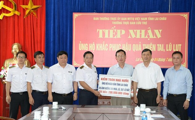KTNN hỗ trợ nhân dân tỉnh Lai Châu khắc phục sự cố thiên tai