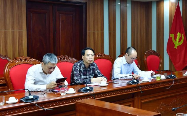 Hội nghị tập huấn ứng dụng "Sổ tay đảng viên điện tử" trong toàn Đảng