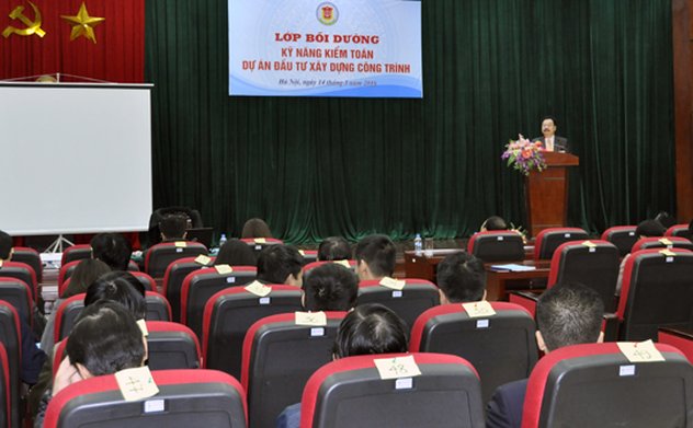 KTNN khai giảng lớp bồi dưỡng kỹ năng kiểm toán dự án đầu tư xây dựng công trình.
