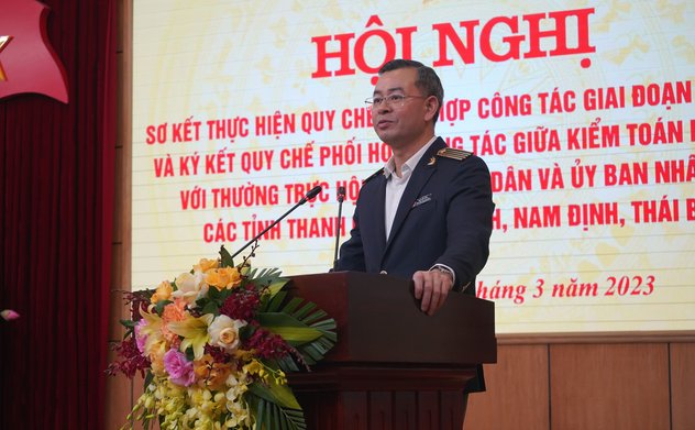 Tiếp tục nâng cao hiệu quả công tác phối hợp giữa Kiểm toán nhà nước và các tỉnh Thanh Hóa, Ninh Bình, Nam Định, Thái Bình
