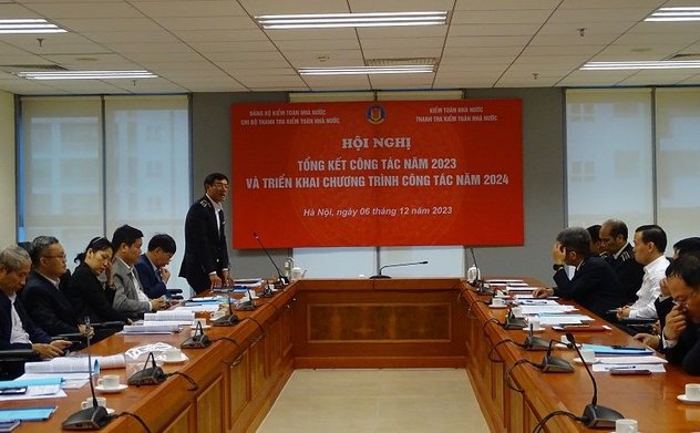 Thanh tra Kiểm toán nhà nước tổ chức Hội nghị Tổng kết công tác năm 2023 và triển khai chương trình công tác năm 2024