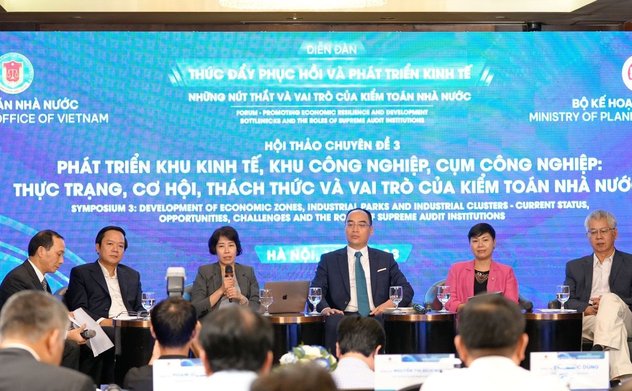 Bế mạc Hội thảo chuyên đề “Phát triển khu kinh tế, khu công nghiệp, cụm công nghiệp: Thực trạng, cơ hội, thách thức và vai trò của Kiểm toán nhà nước”