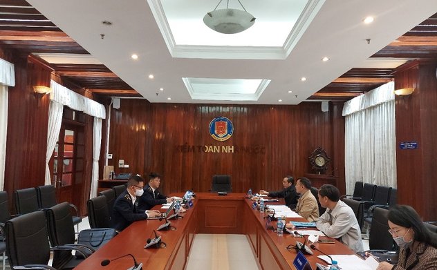 Nghiệm thu Đề tài Nghiên cứu khoa học cấp cơ sở “Quản  lý  công  chức  theo  vị  trí  việc  làm  tại  Kiểm toán nhà nước - những vấn đề đặt ra và giải pháp”.