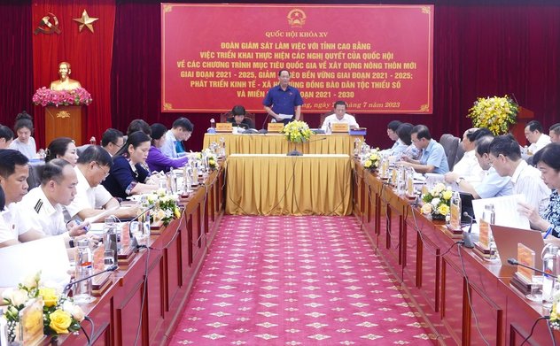 Triển khai thực hiện các Nghị quyết của Quốc hội về các Chương trình mục tiêu quốc gia