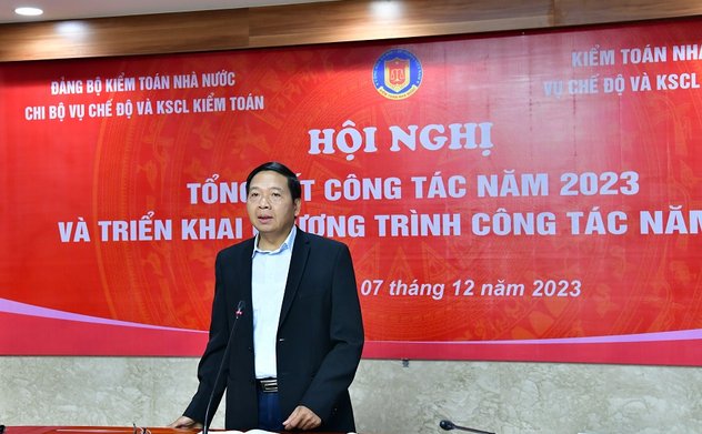 Vụ Chế độ và KSCL kiểm toán hoàn thành toàn diện nhiệm vụ công tác