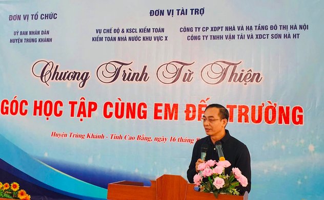 Kiểm toán nhà nước đồng hành cùng học sinh vùng cao